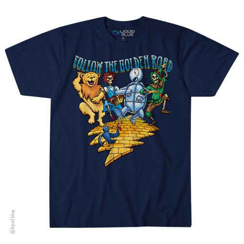 Grateful Dead - Closing of Winterland T-Shirt Blue