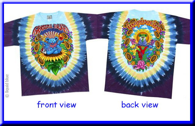 Grateful Dead Guru Bear Tie Dye T-Shirt