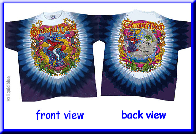 Grateful Dead - Terrapin Moon Tie Dye T-Shirt